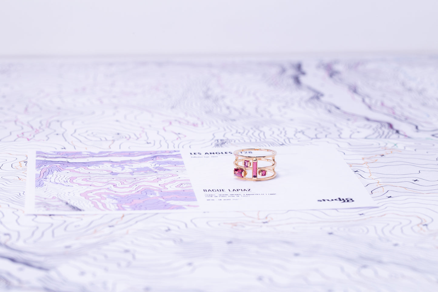 Bague Lapiaz Grenats