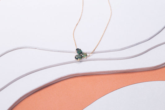 Collier Rivière Vert