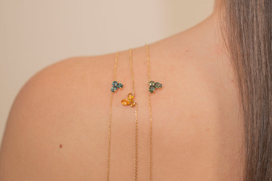 Collier Rivière Bleu