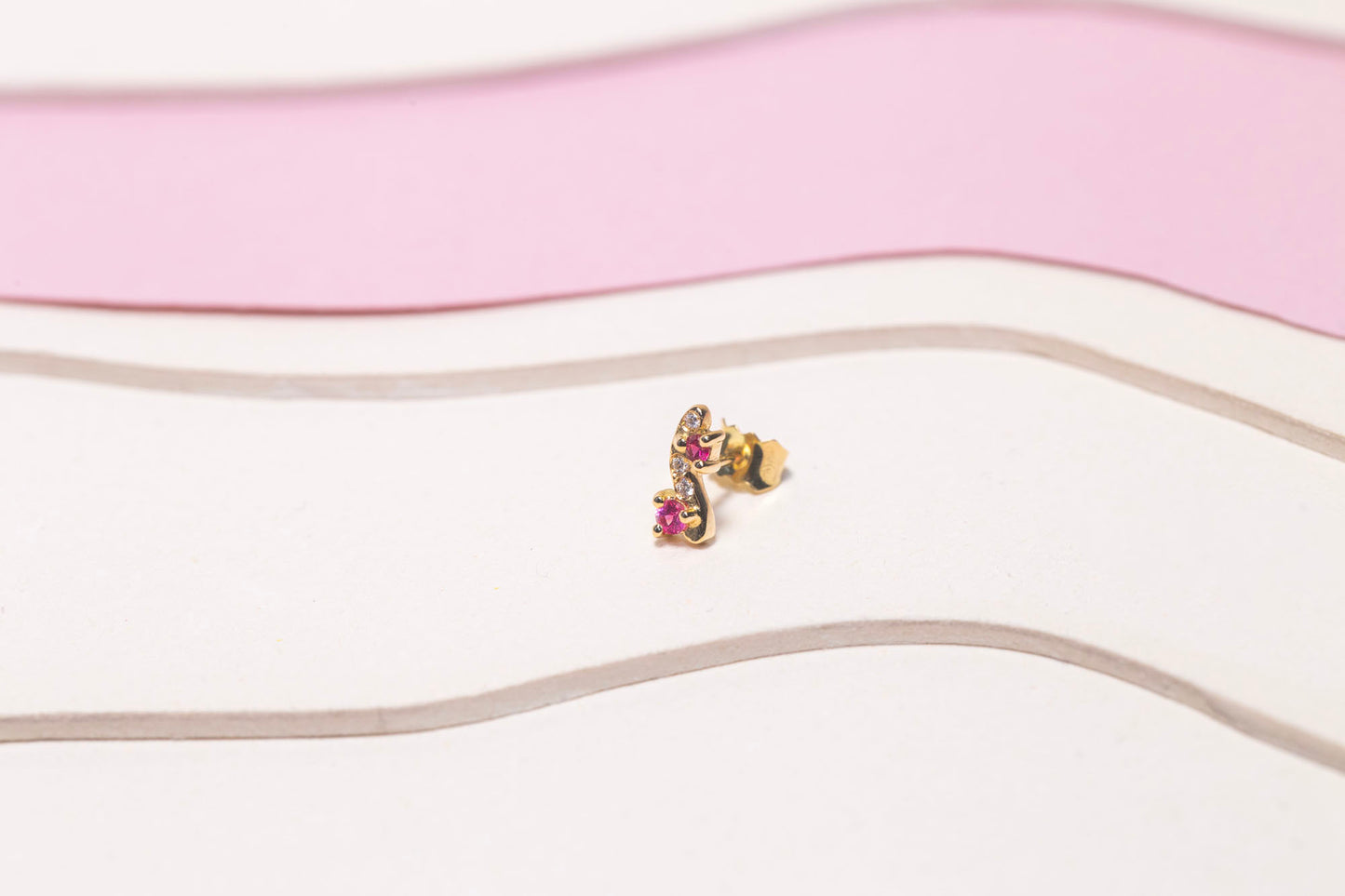 Boucle d'oreille Sakura