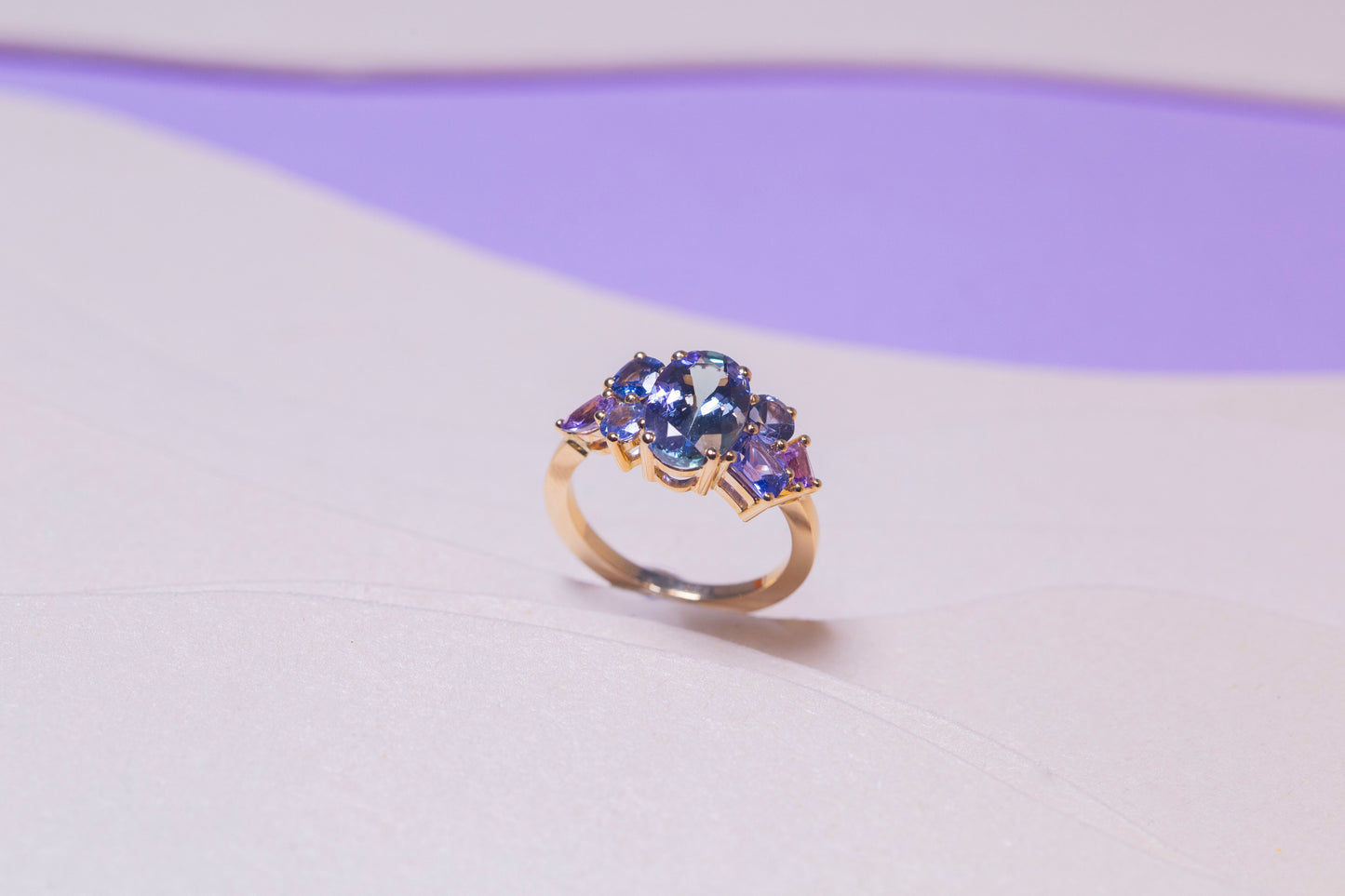 Bague Glacier Tanzanite
