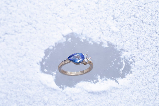 Bague Céleste Tanzanite