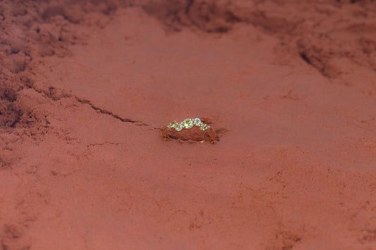 Bague Relief Péridot