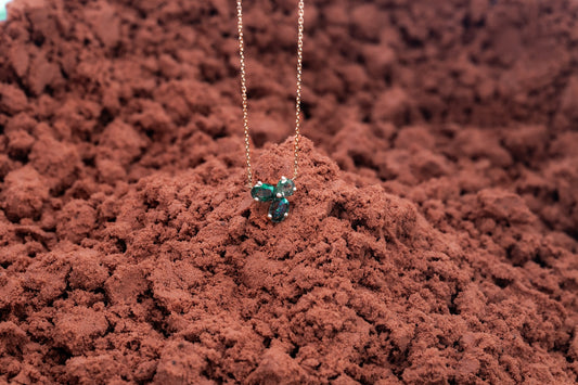 Collier Rivière Vert