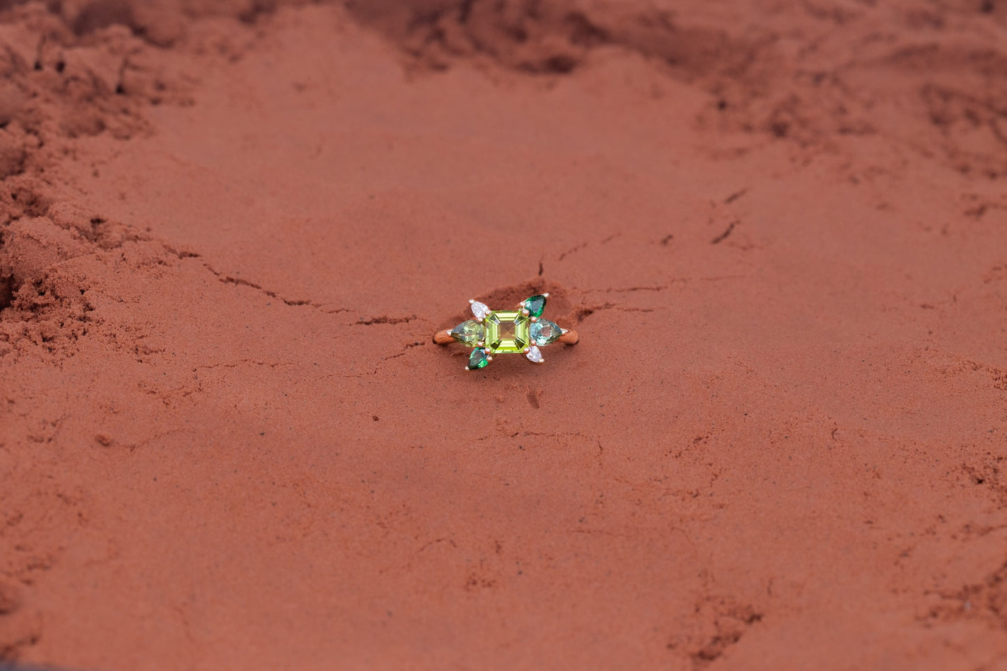 Bague Mini Glacier Verte