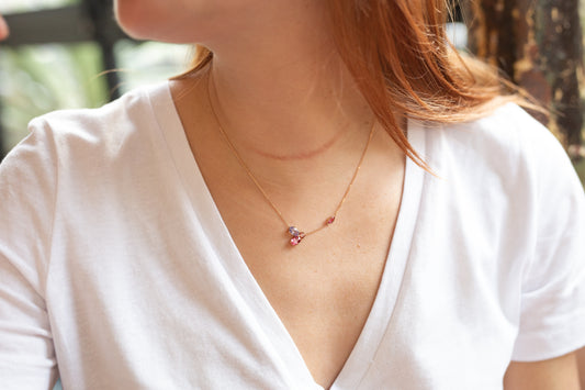 Collier Rivière Spinelle