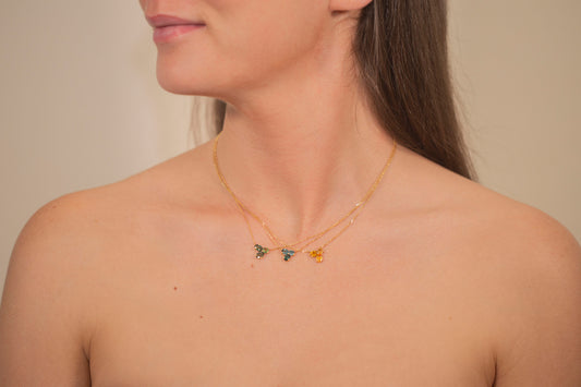 Collier Rivière Bleu