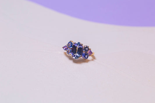 Bague Glacier Tanzanite