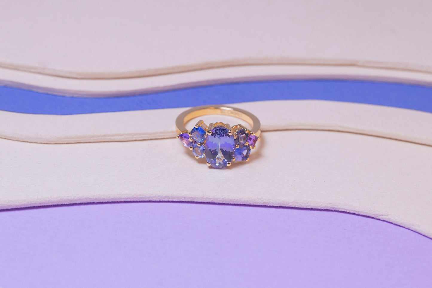 Bague Glacier Tanzanite