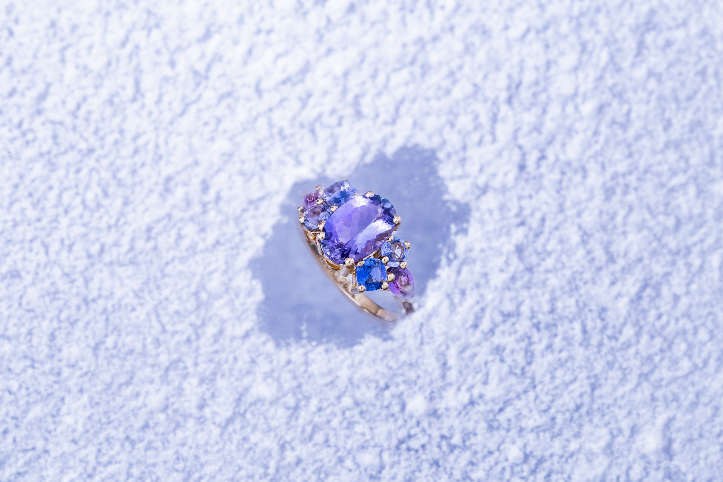 Bague Glacier Tanzanite