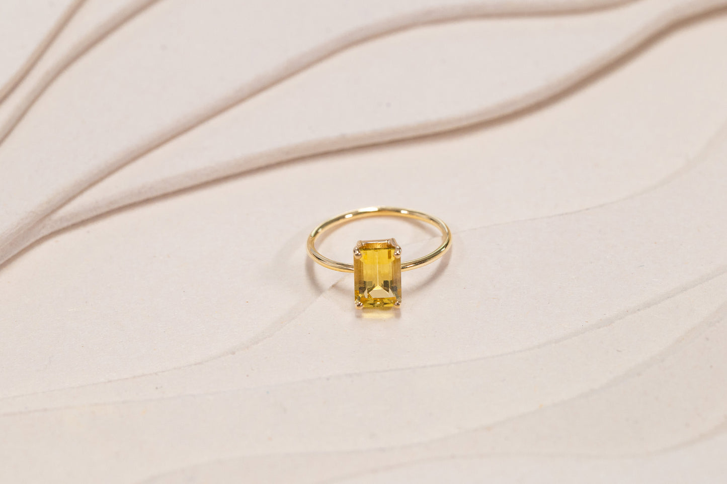 Bague Monolithe Héliodore