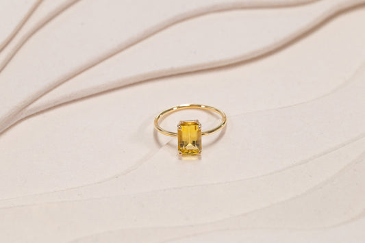 Bague Monolithe Héliodore