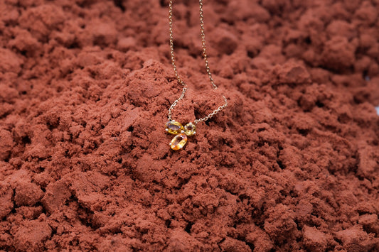 Collier Rivière Jaune