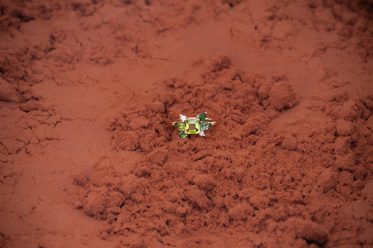 Bague Mini Glacier Verte