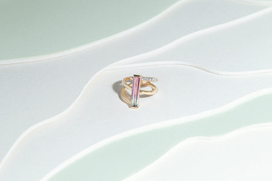 Bague Altitude Tourmaline Diamants