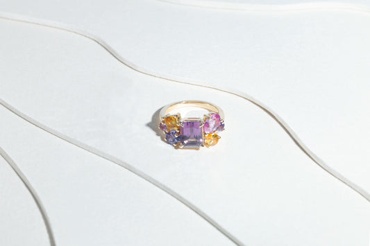 Bague Glacier Améthyste