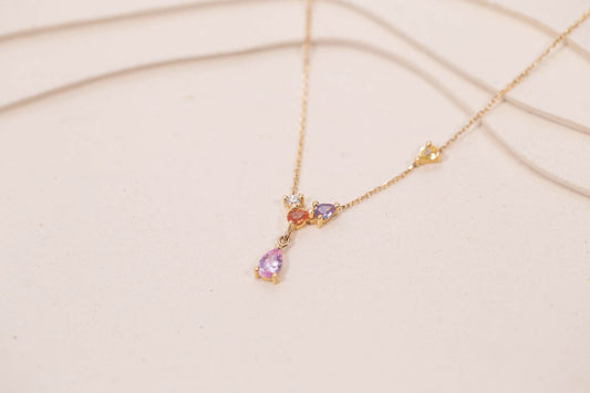 Collier Phénomène Saphir Diamant